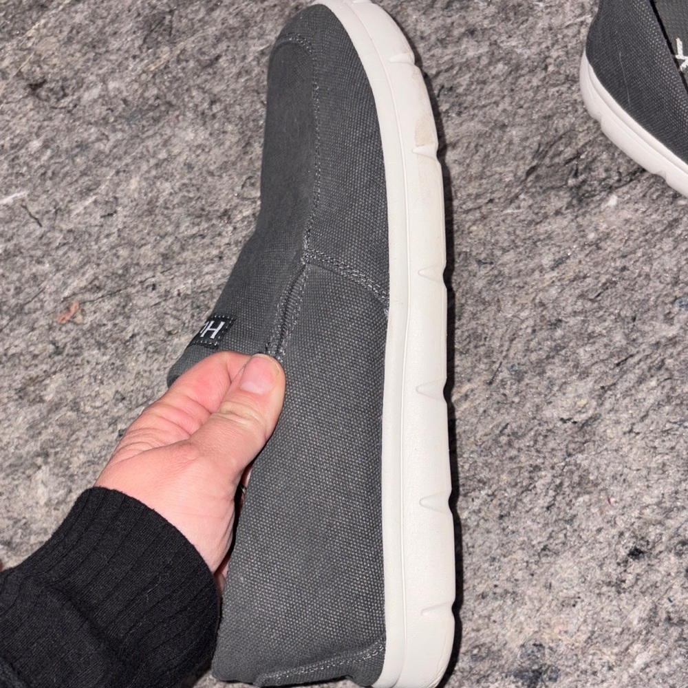 Huk Charcoal Slip-On Loafers - Picture 5 of 9